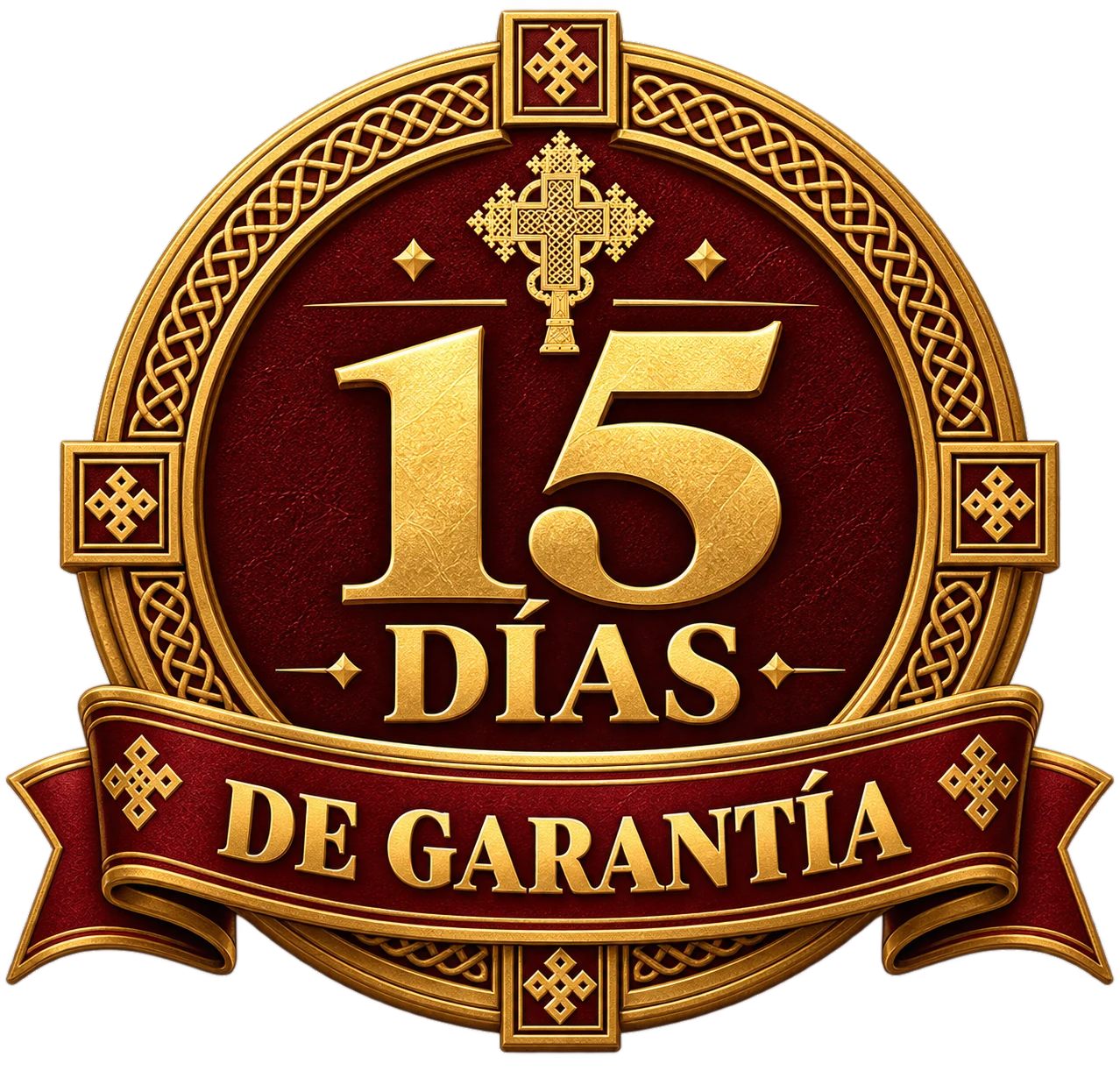 Sello de garantía de 15 días